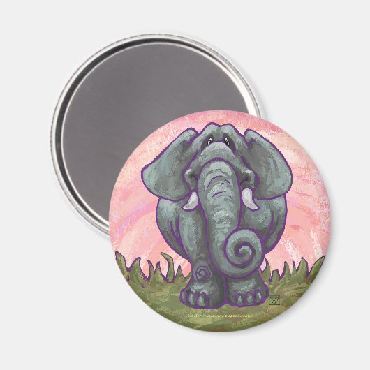 Elephant Gifts & Accessoires Magneet (Voorkant / Achterkant)