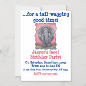 Elephant Gifts & Accessoires Magnetische Uitnodiging (Voorkant)