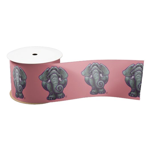Elephant Gifts & Accessoires Satijnen Lint (Spoel)