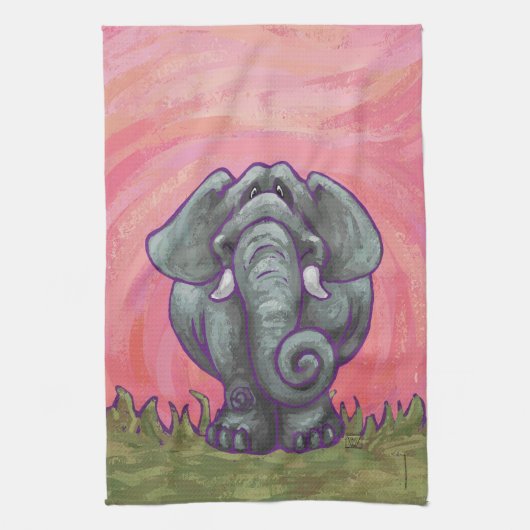 Elephant Gifts & Accessoires Theedoek (Verticaal)