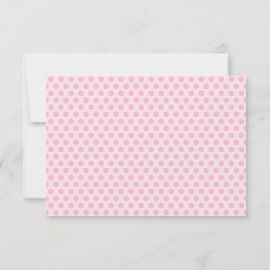 Elephant Girl Baby shower Foto Bedankkaart (Achterkant)