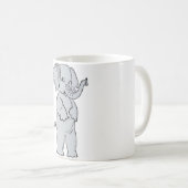 ELEPHANT GIRL KOFFIEMOK (Voorkant rechts)