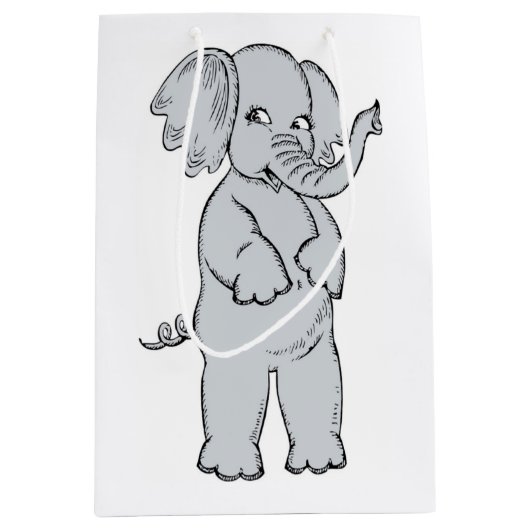 ELEPHANT GIRL MEDIUM CADEAUZAKJE (Voorkant)