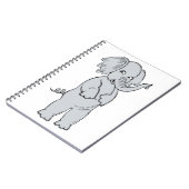 ELEPHANT GIRL NOTITIEBOEK (Linkerzijde)
