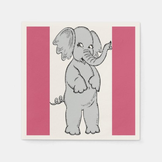 ELEPHANT GIRL SERVETTEN (Voorkant)