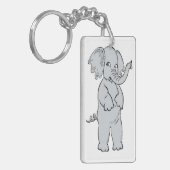 ELEPHANT GIRL SLEUTELHANGER (Voorkant Links)