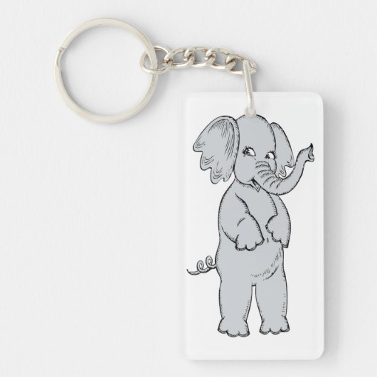 ELEPHANT GIRL SLEUTELHANGER (Voorkant)