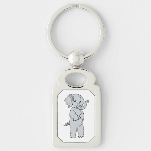 ELEPHANT GIRL SLEUTELHANGER (Voorkant)
