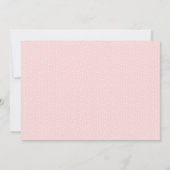 Elephant Girls 1e verjaardag Uitnodiging (Achterkant)