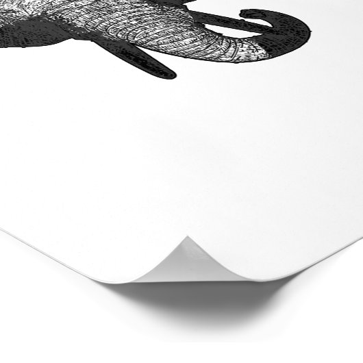 Elephant God Church Christelijke Gift Elephant Chr Poster (Hoek)