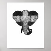 Elephant God Church Christelijke Gift Elephant Chr Poster (Voorkant)