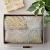 Elephant Gold Tropical Palm Tissuepapier (Geschenk)