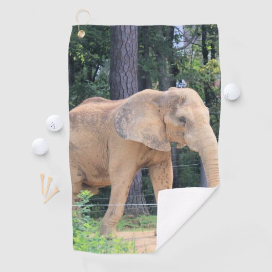 Elephant Golfhanddoek (Insitu)