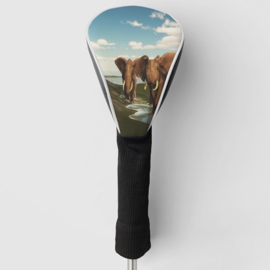 Elephant Golfheadcover (Voorkant)