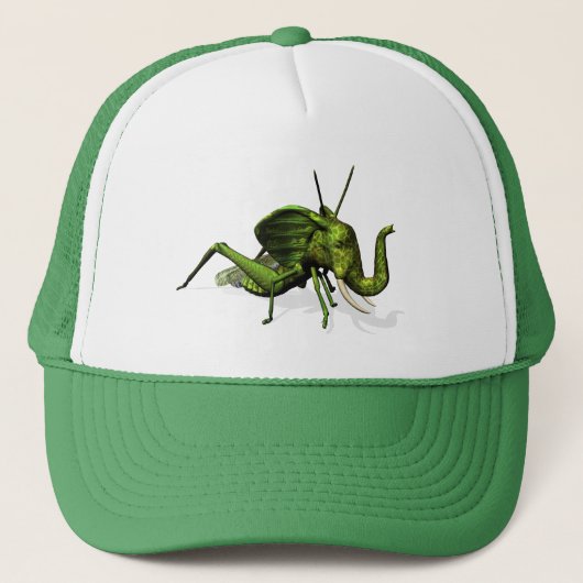 Elephant Grasshopper Crossras Trucker Pet (Voorkant)
