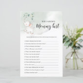 Elephant greenery, die het beste mama-spel kent (Staand voorkant)