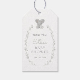 Elephant Greenery Gender Neutral Baby shower Cadeaulabel