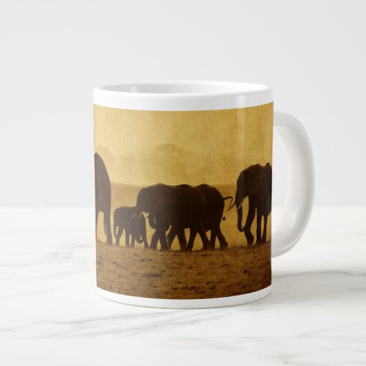 Elephant Grote Koffiekop (Voorkant rechts)