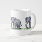 Elephant Grote Koffiekop (Voorkant rechts)