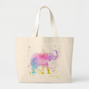 Elephant Grote Tote Bag