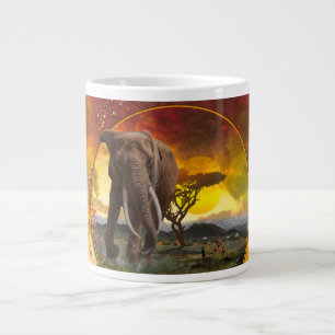 Elephant Guardian "The Bonds that Stropdas" Grote Koffiekop