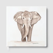 Elephant Guest Book Gastenboek (Voorkant)