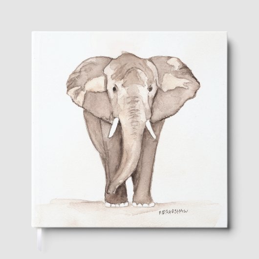Elephant Guest Book Gastenboek (Voorkant)