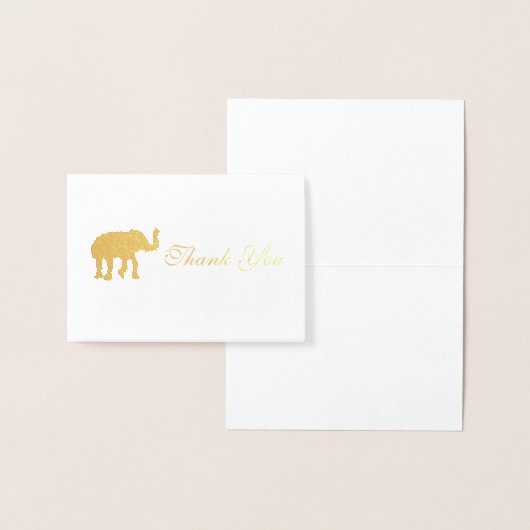 Elephant - Hartelijk dank Folie Kaarten (Display)