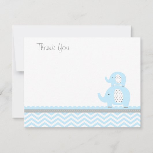 Elephant - Hartelijk dank - Kaart (Voorkant)