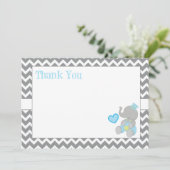 Elephant - Hartelijk dank - Kaart (Staand voorkant)