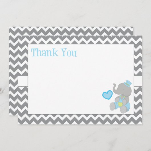 Elephant - Hartelijk dank - Kaart (Voorkant / Achterkant)