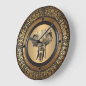 Elephant Head Gold Grote Klok (Hoek)