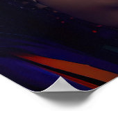 Elephant Headdress Woman - Weirdcore RainbowPunk Poster (Hoek)