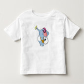 Elephant Headphone Music Kinder Shirts (Voorkant)