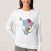 Elephant Headphone Music T-shirt (Voorkant)
