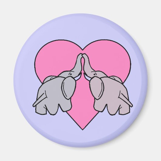 Elephant Heart Magneet (Voorkant)