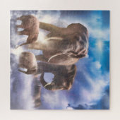 Elephant Heaven Jigzaag Puzzle Legpuzzel (Horizontaal)