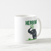 Elephant Herbivore Plant Eating Koffiemok (Voorkant rechts)