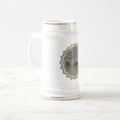 Elephant Herd Beer Stein Bierpul (Voorkant links)