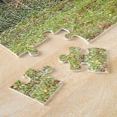 Elephant Herd Foto Puzzle Legpuzzel (Zijkant)