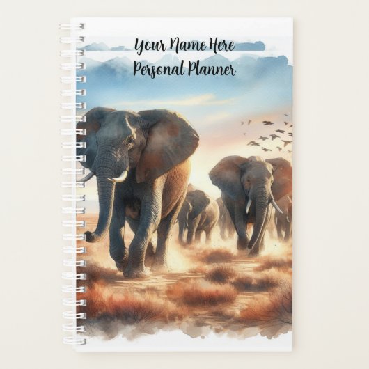 Elephant Herd Planner (Voorkant)