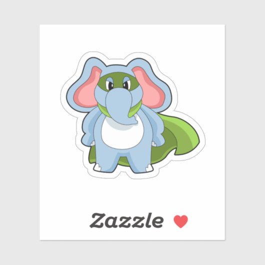 Elephant Hero Sticker (Vel)