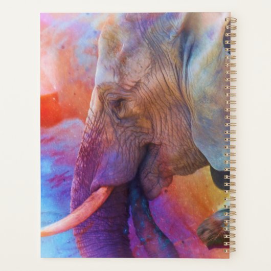 ELEPHANT HERSTELT ZACRED WATERS PLANNER (Achterkant)
