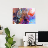 ELEPHANT HERSTELT ZACRED WATERS POSTER (Thuiskantoor)