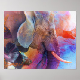 ELEPHANT HERSTELT ZACRED WATERS POSTER
