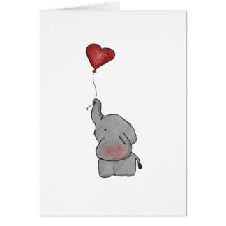 Elephant Holding ballon