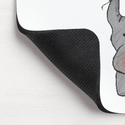 Elephant Holding ballon Muismat (Hoek)