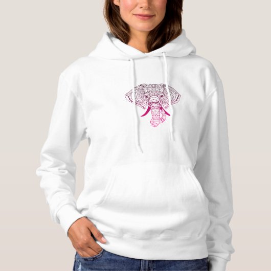 elephant hoodie (Voorkant)