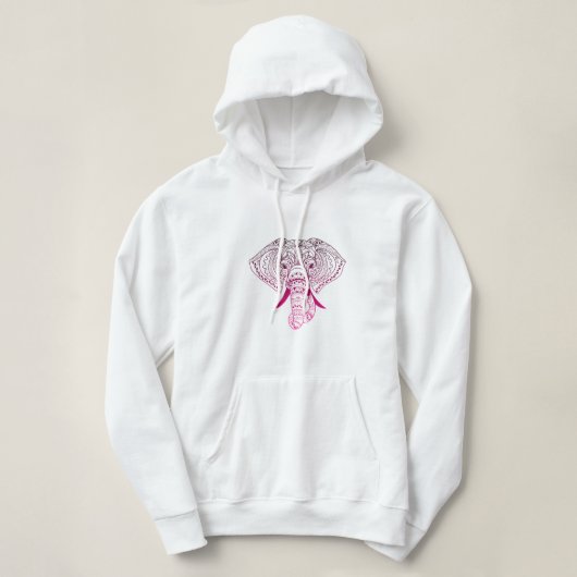 elephant hoodie (Design voorkant)