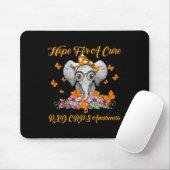 Elephant Hope for Cure RSD CRPS Awareness Muismat (Met muis)